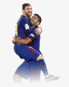 Messi And Suarez Png, Transparent Png, Transparent PNG