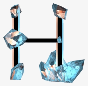 Crystal Font Letter H, HD Png Download, Transparent PNG