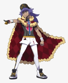 Art Id - - Pokemon Sword And Shield Leon, HD Png Download, Transparent PNG