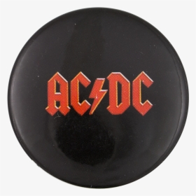 Ac Dc Red And Black Music Button Museum - Circle, HD Png Download, Transparent PNG