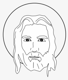 Transparent Jesus Head Png - Illustration, Png Download, Transparent PNG