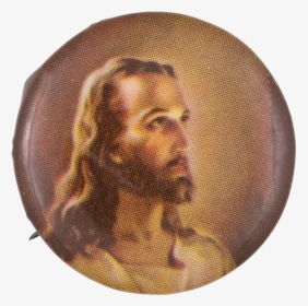 Jesus Art Button Museum - Sallman Head Of Christ, HD Png Download, Transparent PNG