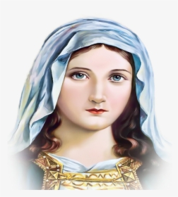 Artwork,fashion Accessory,long Hair,fashion Illustration,fictional - Mother Mary September 8, HD Png Download, Transparent PNG