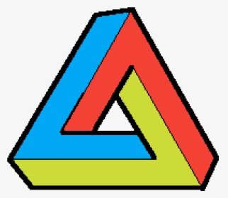Transparent Impossible Triangle Png - Triangle, Png Download, Transparent PNG