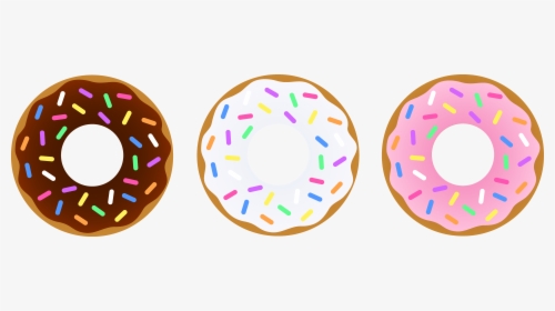 Donut Clipart - Transparent Background Donut Clipart, HD Png Download, Transparent PNG