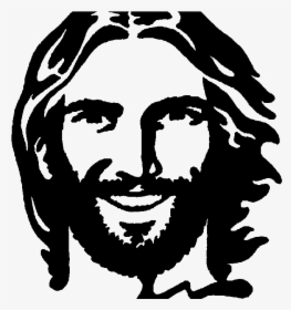Jesus Smile Face Drawing, HD Png Download, Transparent PNG
