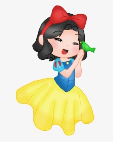 Chibi Snow White By Ruzovymonster - Princess Drawing Snow White, HD Png Download, Transparent PNG