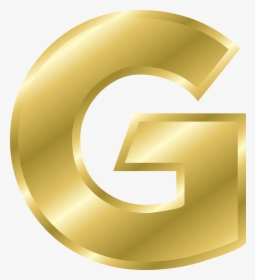 E Clipart Gold - Letter G In Gold, HD Png Download, Transparent PNG