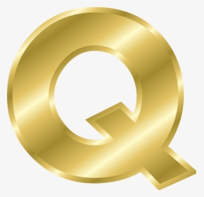 Effect Letters Alphabet Gold - Golden Alphabet Letters Q, HD Png Download, Transparent PNG