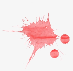 21 Red Watercolor Splatter - Png Transparent Splatter Png, Png Download, Transparent PNG