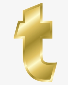 Letter T In Gold, HD Png Download, Transparent PNG