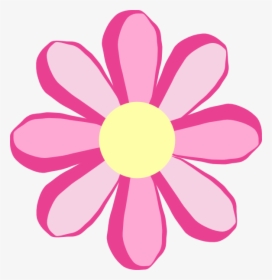 Flower Transparent Cute Clipart - Pink Flower Vector Png, Png Download, Transparent PNG