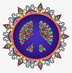 Clip Art Hippie Spirits - Imagenes De Mandalas Png, Transparent Png, Transparent PNG