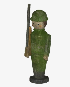 Fo4soldiertoy - Figurine, HD Png Download, Transparent PNG