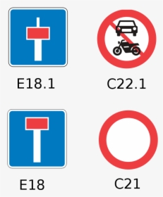 Traffic Signs Denmark, HD Png Download, Transparent PNG