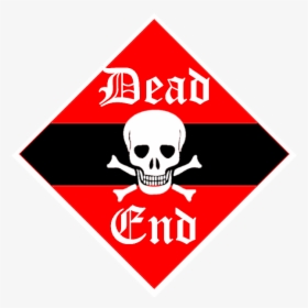 9 Dead End4 - Skull And Crossbones, HD Png Download, Transparent PNG