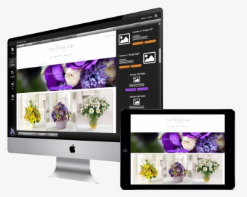 Florist Websites - Led-backlit Lcd Display, HD Png Download, Transparent PNG