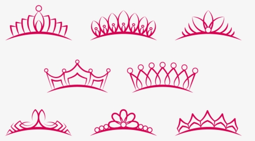 Crown Euclidean Vector Tiara Princess - Transparent Background Princess Crown Png, Png Download, Transparent PNG