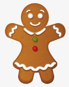 Gingerbread Girl Cookie Png Clip Artu200b Gallery Yopriceville, Transparent Png, Transparent PNG