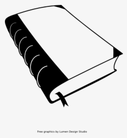 Book Clipart Black And White, HD Png Download, Transparent PNG