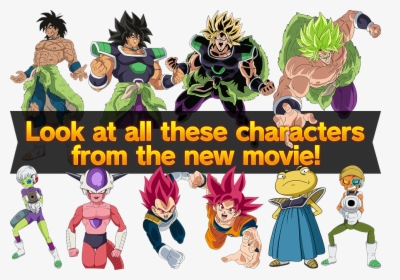 Look At All These Characters From The New Movie - Cartoon, HD Png Download, Transparent PNG