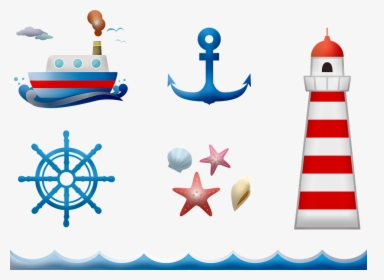 Nautica Clip Art, Nautica Banner, Zigolo, Barca A Vela - Transparent Nautical Theme Png, Png Download, Transparent PNG