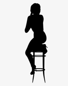 Silhouette Art Woman Transparent, HD Png Download, Transparent PNG