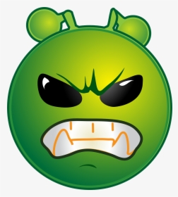 Free Image On Pixabay - Smiley Alien Angry, HD Png Download, Transparent PNG