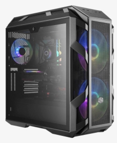 Powered By Asus X570 Tower Gaming Desktop - Cooler Master Mastercase H500m, HD Png Download, Transparent PNG