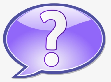Speech Bubble With Question Mark Inside, HD Png Download, Transparent PNG