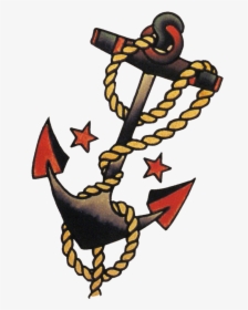 Sailor Jerry Anchor Tattoo, HD Png Download, Transparent PNG