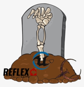 Games Like Quake - Skeleton Hand Coming Out Of Grave, HD Png Download, Transparent PNG