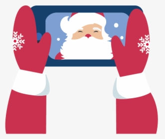 Transparent Santa Sitting Png, Png Download, Transparent PNG