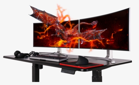 First Person Shooters - Adjustable Pc Gaming Desk, HD Png Download, Transparent PNG