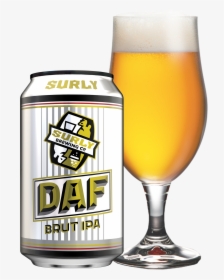 Surly Daf Brut Ipa - Surly Brewing, HD Png Download, Transparent PNG