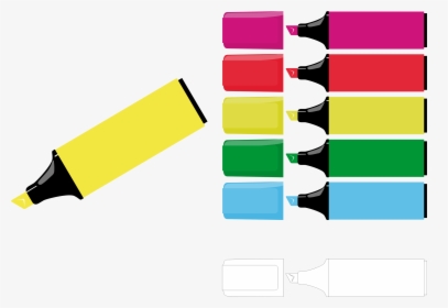 Transparent Crayola Png - Highlighter Pen Highlighter Clipart, Png Download, Transparent PNG