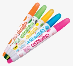 The Sketch Sniff Gel Crayons Pack Includes - Sketch And Sniff Gel Crayons, HD Png Download, Transparent PNG