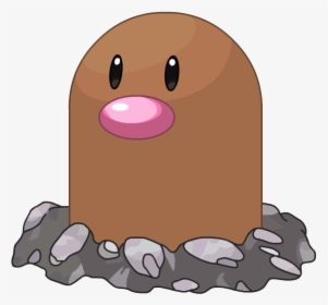 Pokemon - Diglett Pokemon Vector, HD Png Download, Transparent PNG