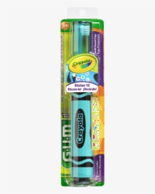 Gum® Crayola™ Power Toothbrush, Ages 5 - Crayola Toothbrush Travel, HD Png Download, Transparent PNG