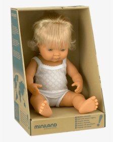 Diversity Toys - Miniland Anatomically Correct Baby Doll Caucasian Girl, HD Png Download, Transparent PNG