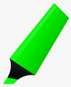 Green Highlighter Clipart, HD Png Download, Transparent PNG