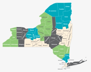 New York Capital Region Map, HD Png Download, Transparent PNG
