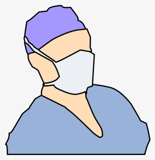 Free Vector Graphic - Draw A Doctors Mask, HD Png Download, Transparent PNG
