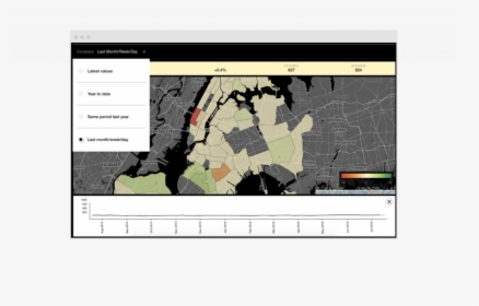 Data Dashboard Nyc Map Time - Atlas, HD Png Download, Transparent PNG