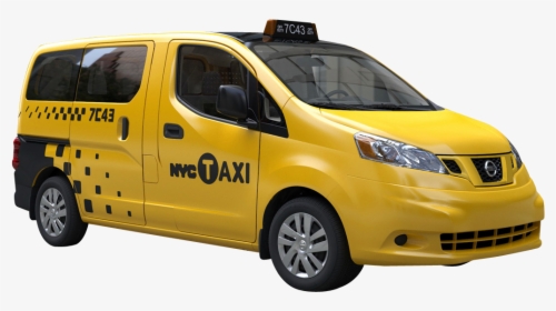 Taxi Cab Png Image - Nissan Yellow Cab New York, Transparent Png, Transparent PNG