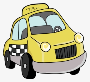 Taxi Clipart Cute - Taxi Clipart No Background, HD Png Download, Transparent PNG
