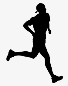 Run - Running Silhouette Transparent Background, HD Png Download, Transparent PNG