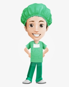Surgeon Cartoon Vector Character Aka Dr - Surgeon Cartoon, HD Png Download, Transparent PNG