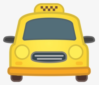Oncoming Taxi Icon - Taxi Ico, HD Png Download, Transparent PNG