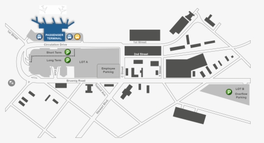 Airport Clipart Airport Map - Plan, HD Png Download, Transparent PNG